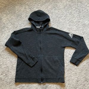 Adidas Full- Zip Hoodie Men Large